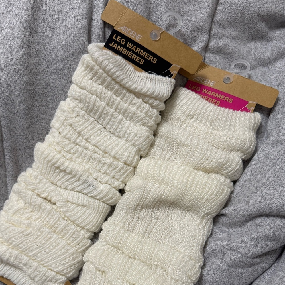 ᴀʀᴅᴇɴᴇ | Cream Leg Warmers (2 pairs)